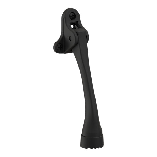 Baldwin Hardware Lever Retenedor de Puerta 4105 — Negro satinado