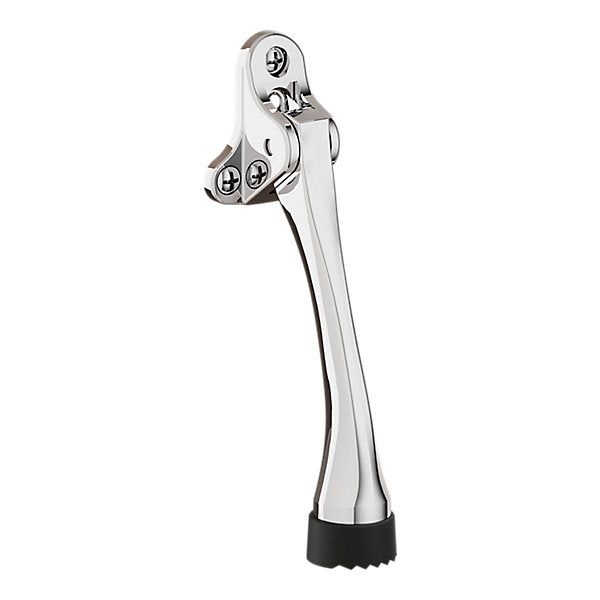 Baldwin Hardware Lever Retenedor de Puerta 4105 — Cromo pulido