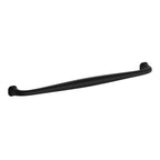 Baldwin Hardware Severin B 12" Jaladera de Gabinete 4397 — Negro satinado