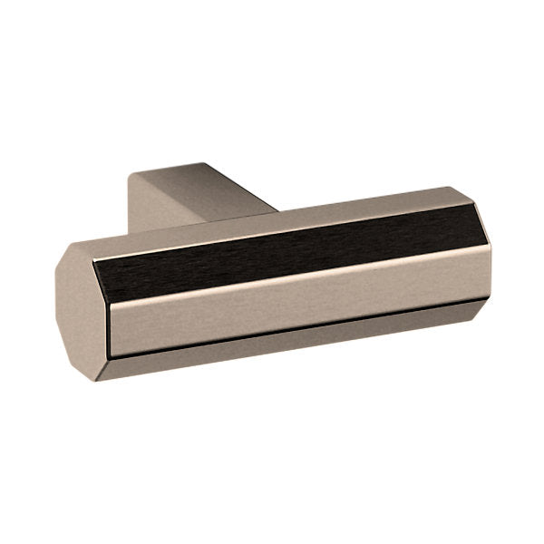 Baldwin Hardware Octagonal Perilla de Gabinete 1.5" 4416 — Níquel grafito Lifetime