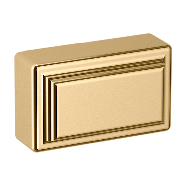 Baldwin Hardware Raised T-Perilla de Gabinete 1.5" 4425 — Latón pulido Lifetime (PVD)