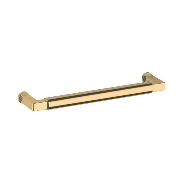 Baldwin Hardware Gramercy 6" Jaladera de Gabinete 4432 — Latón pulido Lifetime (PVD)