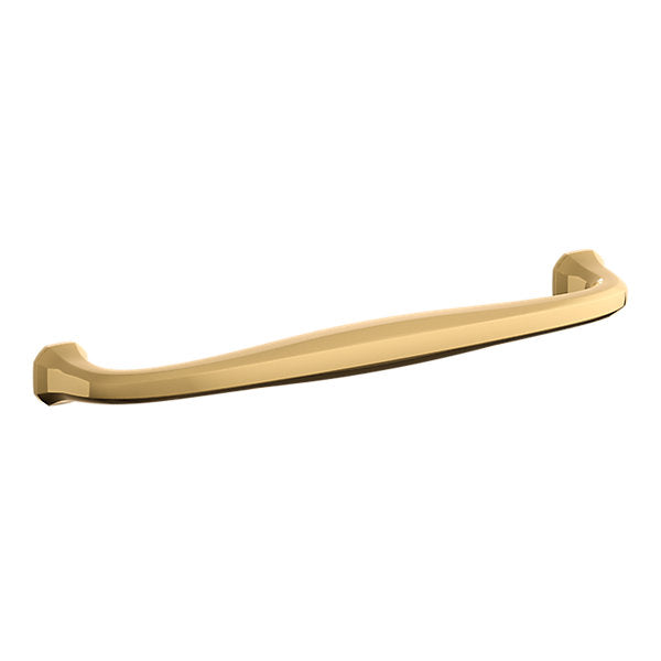 Baldwin Hardware Severin B 8" Jaladera de Gabinete 4439 — Latón sin laca