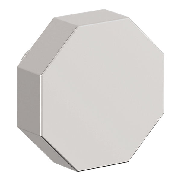 Baldwin Hardware Octagonal Facet Perilla de Gabinete 1." 4441 — Níquel pulido Lifetime