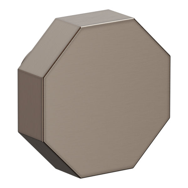 Baldwin Hardware Octagonal Facet Perilla de Gabinete 1." 4441 — Níquel grafito Lifetime