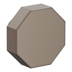 Baldwin Hardware Octagonal Facet Perilla de Gabinete 1." 4441 — Níquel grafito Lifetime