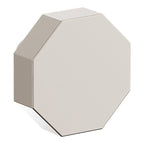 Baldwin Hardware Octagonal Facet Perilla de Gabinete 1." 4441 — Níquel satinado