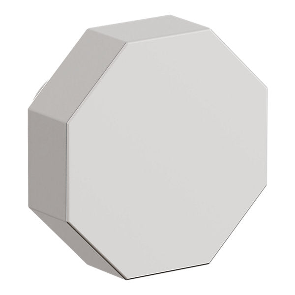 Baldwin Hardware Octagonal Facet Perilla de Gabinete 1." 4441 — Cromo pulido