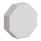 Baldwin Hardware Octagonal Facet Perilla de Gabinete 1." 4441 — Cromo pulido