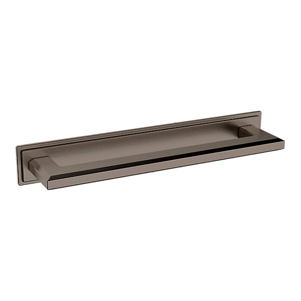 Baldwin Hardware Transitional Back Plate 10" 4460 — Níquel grafito Lifetime