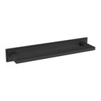 Baldwin Hardware Transitional Back Plate 10" 4460 — Negro satinado
