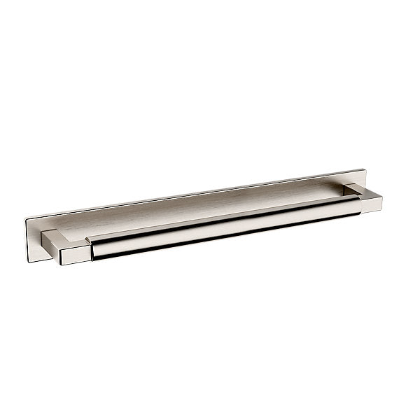 Baldwin Hardware Contemporary Back Plate 10" 4461 — Níquel satinado