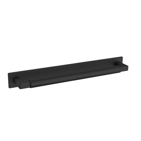 Baldwin Hardware Contemporary Back Plate 10" 4461 — Negro satinado