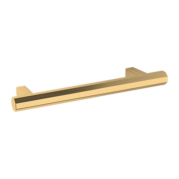 Baldwin Hardware Octagonal 8" Jaladera de Electrodoméstico 4469 — Latón satinado Lifetime