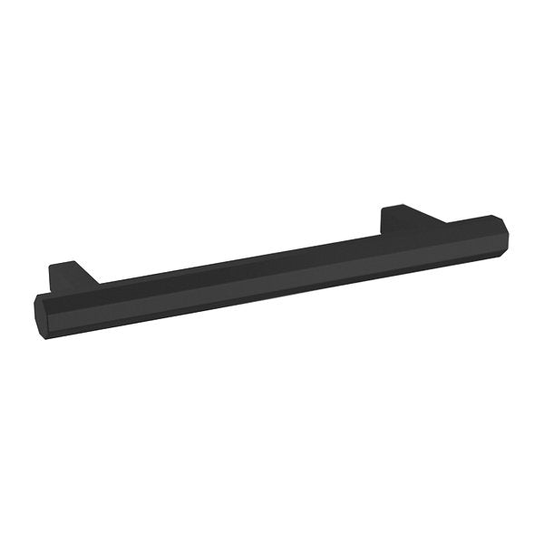 Baldwin Hardware Octagonal 8" Jaladera de Electrodoméstico 4469 — Negro satinado