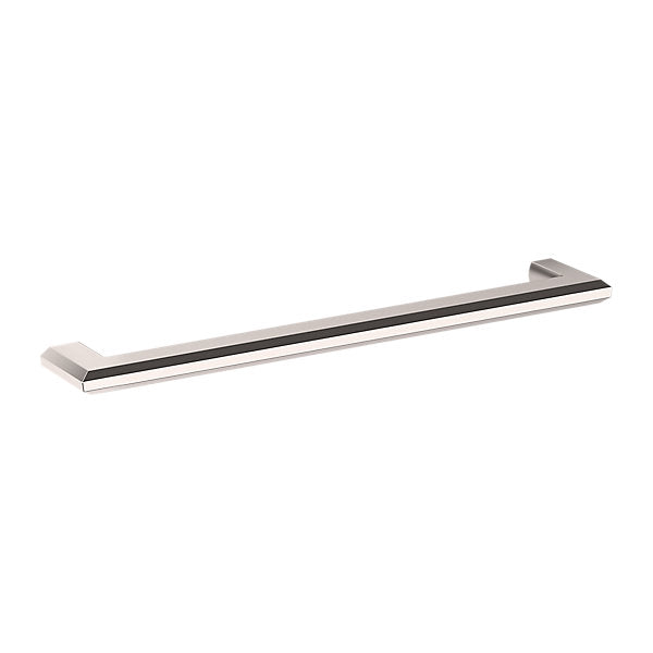 Baldwin Hardware Bevel 8" Jaladera de Gabinete 4614 — Níquel pulido Lifetime