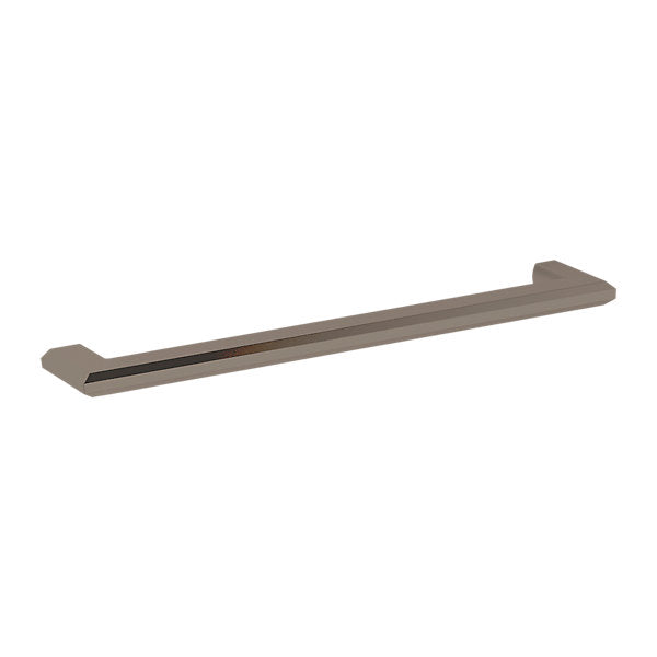 Baldwin Hardware Bevel 8" Jaladera de Gabinete 4614 — Níquel grafito Lifetime