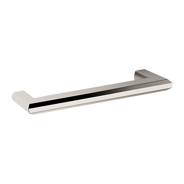 Baldwin Hardware Bevel 8" Jaladera de Electrodoméstico 4615 — Níquel satinado