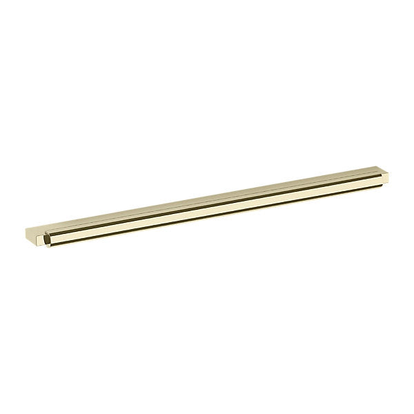 Baldwin Hardware Modern 12" Jaladera de Gabinete 4627 — Latón sin laca
