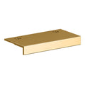 Baldwin Hardware Edge Jaladera 2" Cabinet Flush 4647 — Latón pulido Lifetime (PVD)