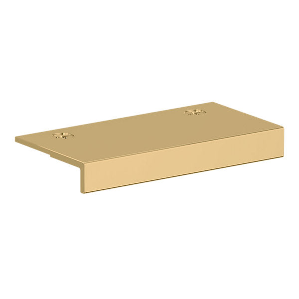 Baldwin Hardware Edge Jaladera 2" Cabinet Flush 4647 — Latón sin laca