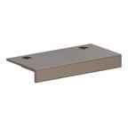 Baldwin Hardware Edge Jaladera 2" Cabinet Flush 4647 — Níquel grafito Lifetime