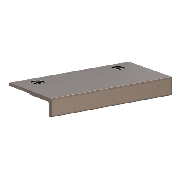 Baldwin Hardware Edge Jaladera 2" Cabinet Flush 4647 — Níquel grafito Lifetime