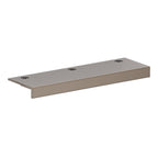 Baldwin Hardware Edge Jaladera 4" Cabinet Flush 4648 — Níquel grafito Lifetime