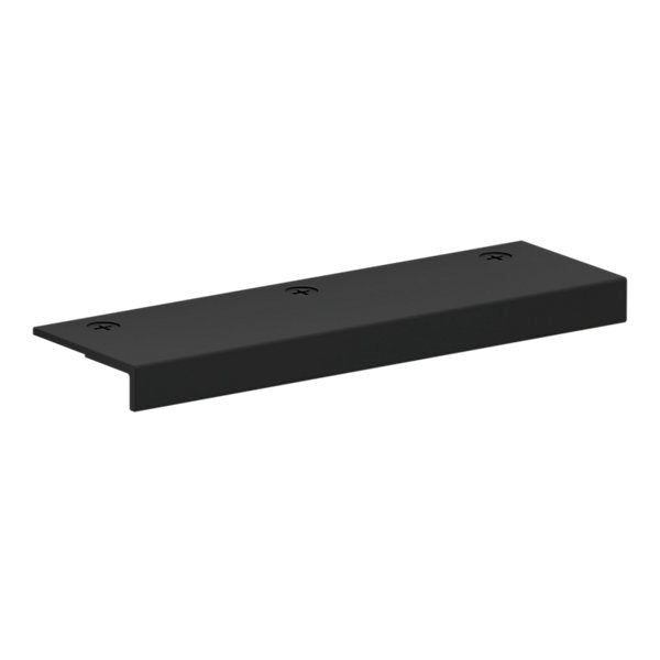 Baldwin Hardware Edge Jaladera 4" Cabinet Flush 4648 — Negro satinado