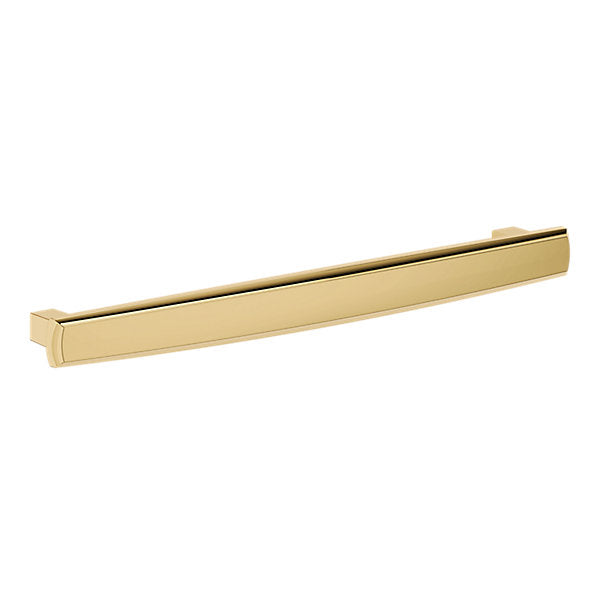 Baldwin Hardware Severin A 8" Jaladera de Gabinete 4665 — Latón sin laca
