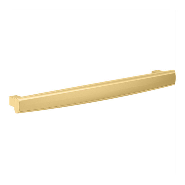 Baldwin Hardware Severin A 8" Jaladera de Gabinete 4665 — Latón satinado Lifetime