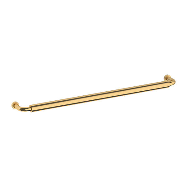 Baldwin Hardware Hollywood Hills 12" Jaladera de Gabinete 4669 — Latón satinado Lifetime
