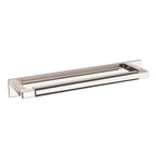 Baldwin Hardware Contemporary 8" Back Plate 4680 — Níquel pulido Lifetime