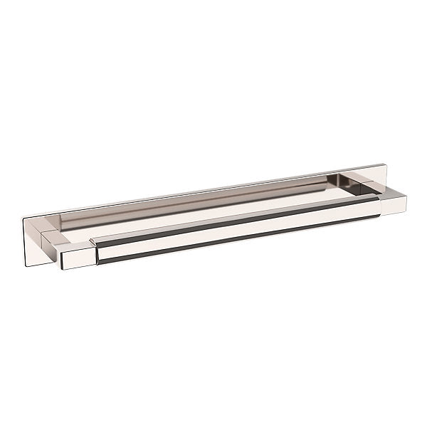 Baldwin Hardware Contemporary 8" Back Plate 4680 — Níquel pulido Lifetime