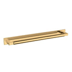 Baldwin Hardware Contemporary 12" Back Plate 4681 — Latón pulido Lifetime (PVD)