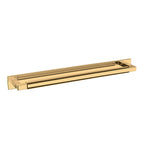 Baldwin Hardware Contemporary 12" Back Plate 4681 — Latón sin laca