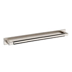 Baldwin Hardware Contemporary 12" Back Plate 4681 — Níquel satinado