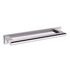 Baldwin Hardware Transitional 8" Back Plate 4682 — Cromo pulido
