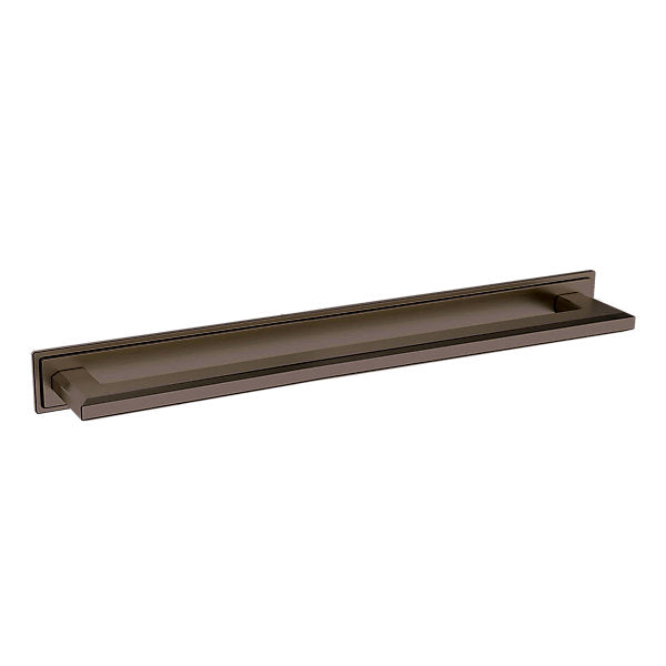 Baldwin Hardware Transitional 12" Back Plate 4683 — Níquel grafito Lifetime