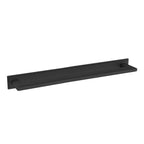 Baldwin Hardware Transitional 12" Back Plate 4683 — Negro satinado