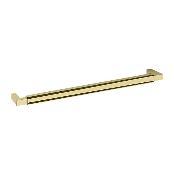 Baldwin Hardware Gramercy 10" Jaladera de Gabinete 4686 — Latón pulido Lifetime (PVD)