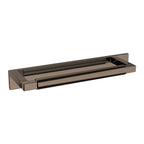 Baldwin Hardware CONT. Back Plate 6" 4927 — Níquel grafito Lifetime