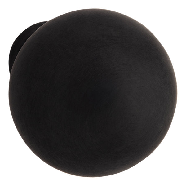 Baldwin Hardware Rnd Perilla de Gabinete 1.25" 4961 — Negro satinado