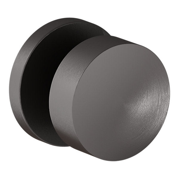 Baldwin Hardware Perilla 5079 Minneapolis con Roseta 5046 — Níquel grafito Lifetime — Paso