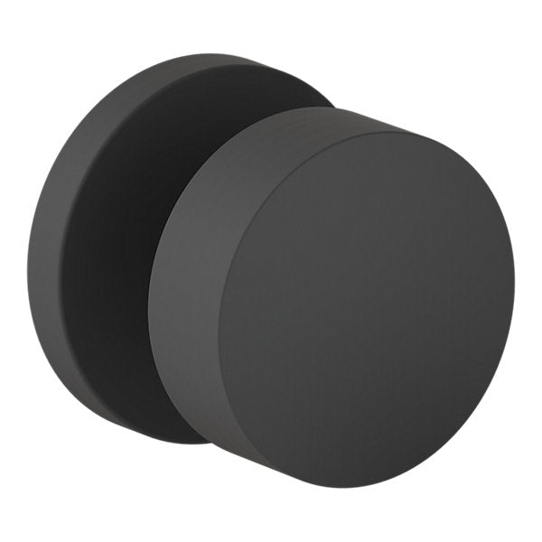 Baldwin Hardware Perilla 5079 Minneapolis con Roseta 5046 — Negro satinado — Paso