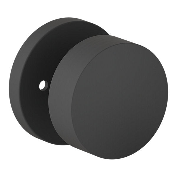 Baldwin Hardware Perilla 5079 Minneapolis con Roseta 5046 — Negro satinado — Privacidad