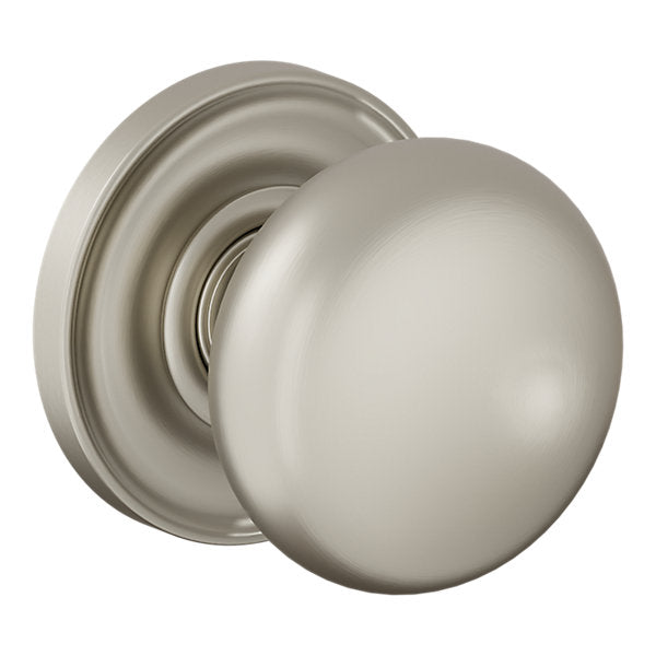 Baldwin Hardware Perilla 5083 Baltimore con Roseta 5048 — Níquel satinado Lifetime — Paso