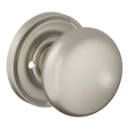 Baldwin Hardware Perilla 5083 Baltimore con Roseta 5048 — Níquel satinado Lifetime — Privacidad