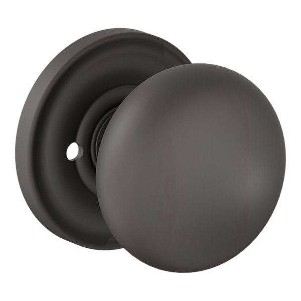 Baldwin Hardware Perilla 5083 Baltimore con Roseta 5048 — Bronce aceitado — Privacidad