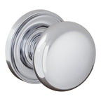 Baldwin Hardware Perilla 5083 Baltimore con Roseta 5048 — Cromo pulido — Paso